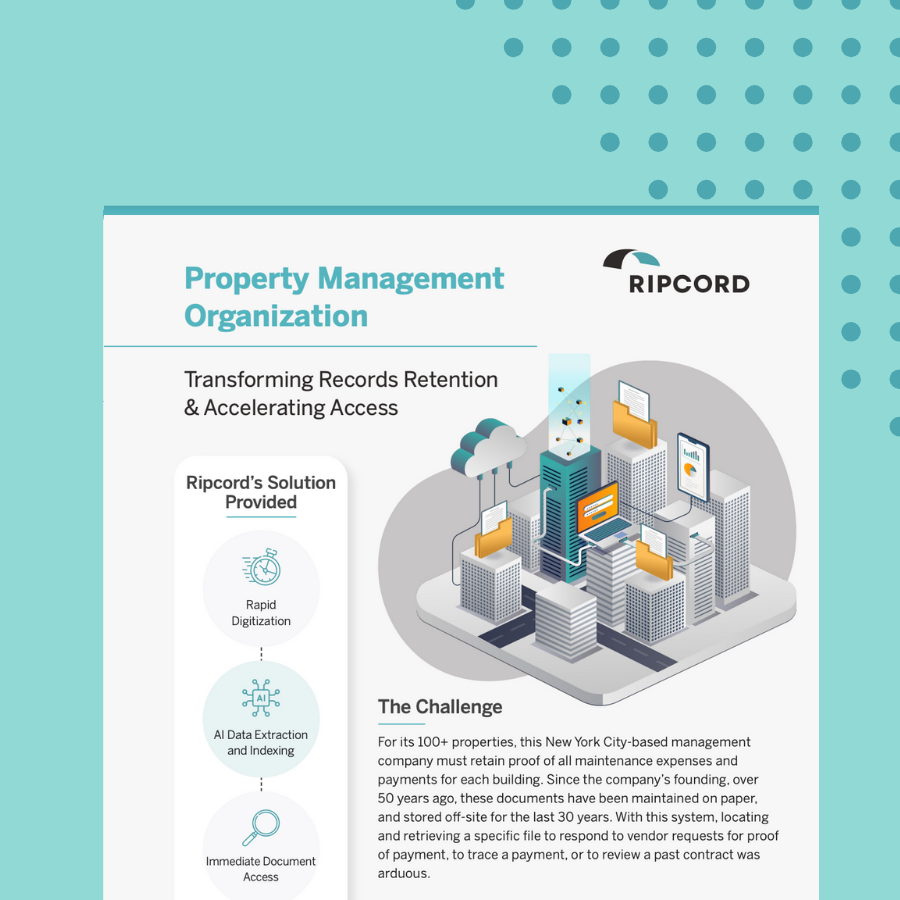 Real Estate - Property Management Organization Case Study - Ripcord 